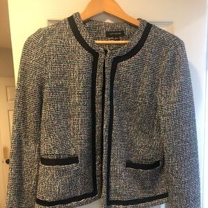 Multicolored black Ann Taylor jacket
